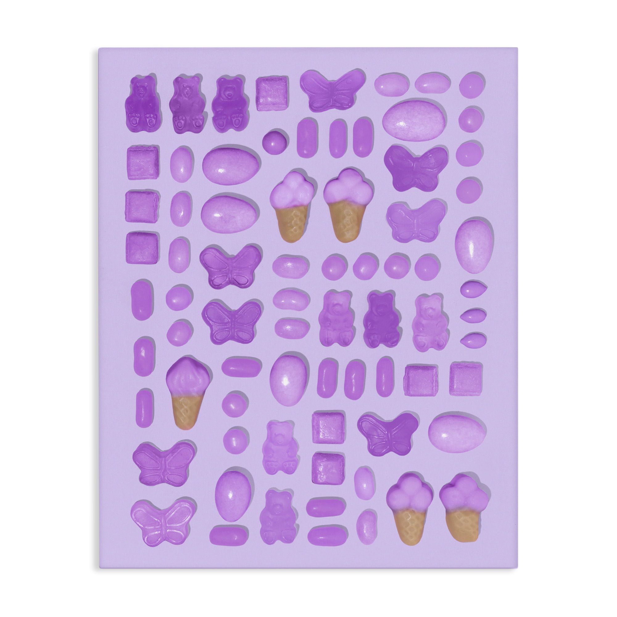 Stupell Industries Lilac Purple Toned Candies Canvas Wall Art, design by LISH Creative