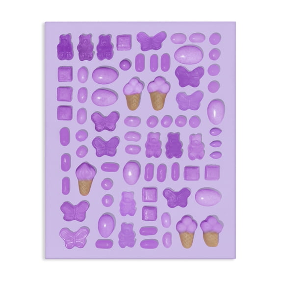 Stupell Industries Cottage Lilac Purple Toned Candies Canvas Art, 36 x 48, by LISH Creative