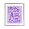 thumbnail image 1 of Stupell Industries Cottage Lilac Purple Toned Candies Gray Framed Print Under Glass, 17 x 21, by LISH Creative, 1 of 8