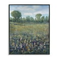 thumbnail image 1 of Stupell Industries Lilac & Wildflower Fields Landscape Painting Black Framed Art Print Wall Art, 16 x 20, 1 of 10