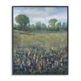 thumbnail image 1 of Stupell Industries Lilac & Wildflower Fields Landscape Painting Black Framed Art Print Wall Art, 24 x 30, 1 of 10