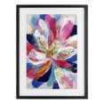 thumbnail image 1 of Stupell Industries Contemporary Lily In Pink & Blue Black Framed Print Under Glass, 14 x 20, by Chromatic Storm Studio, 1 of 8