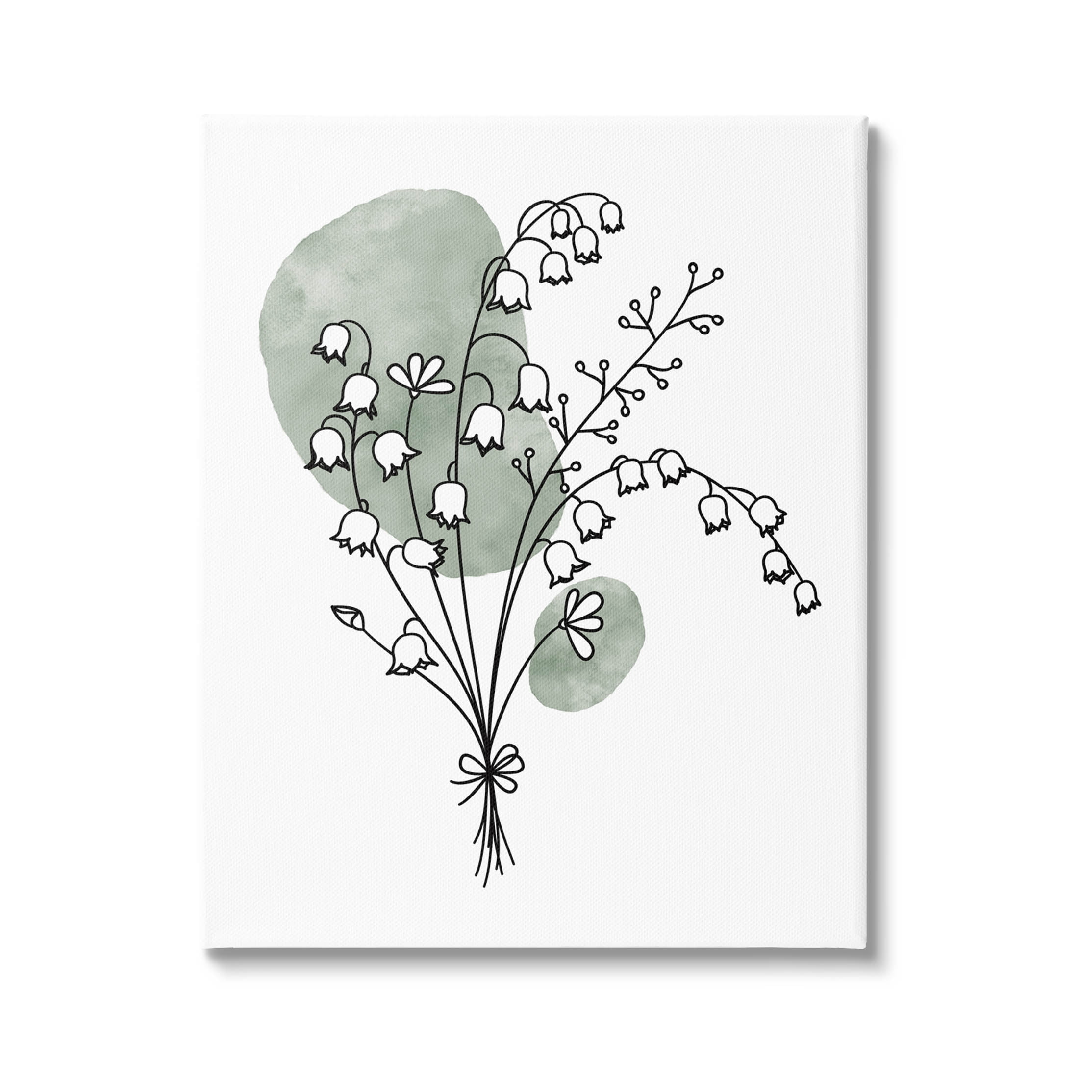 Stupell Industries Lily of the Valley Bundle Graphic Art Gallery Wrapped Canvas Print Wall Art, Design by JJ Design House LLC