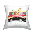 thumbnail image 1 of Stupell Industries Lima Travel Bus Fun Animals Square Decorative Printed Throw Pillow, 18 x 18,, 1 of 4