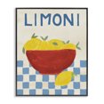 thumbnail image 1 of Stupell Industries Modern Limoni Bowl Of Lemons Black Framed Giclee Art, 24 x 30, by Emily Navas, 1 of 7