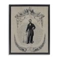 thumbnail image 1 of Stupell Industries Eclectic Lincoln with Emancipation Proclamation Black Floating Frame Canvas Art, 17 x 21, by Arlington Prints, 1 of 8