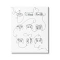 thumbnail image 1 of Stupell Industries Line Doodle Gaming Controllers Abstract Painting Gallery Wrapped Canvas Art Print Wall Art, 24 x 30, 1 of 8