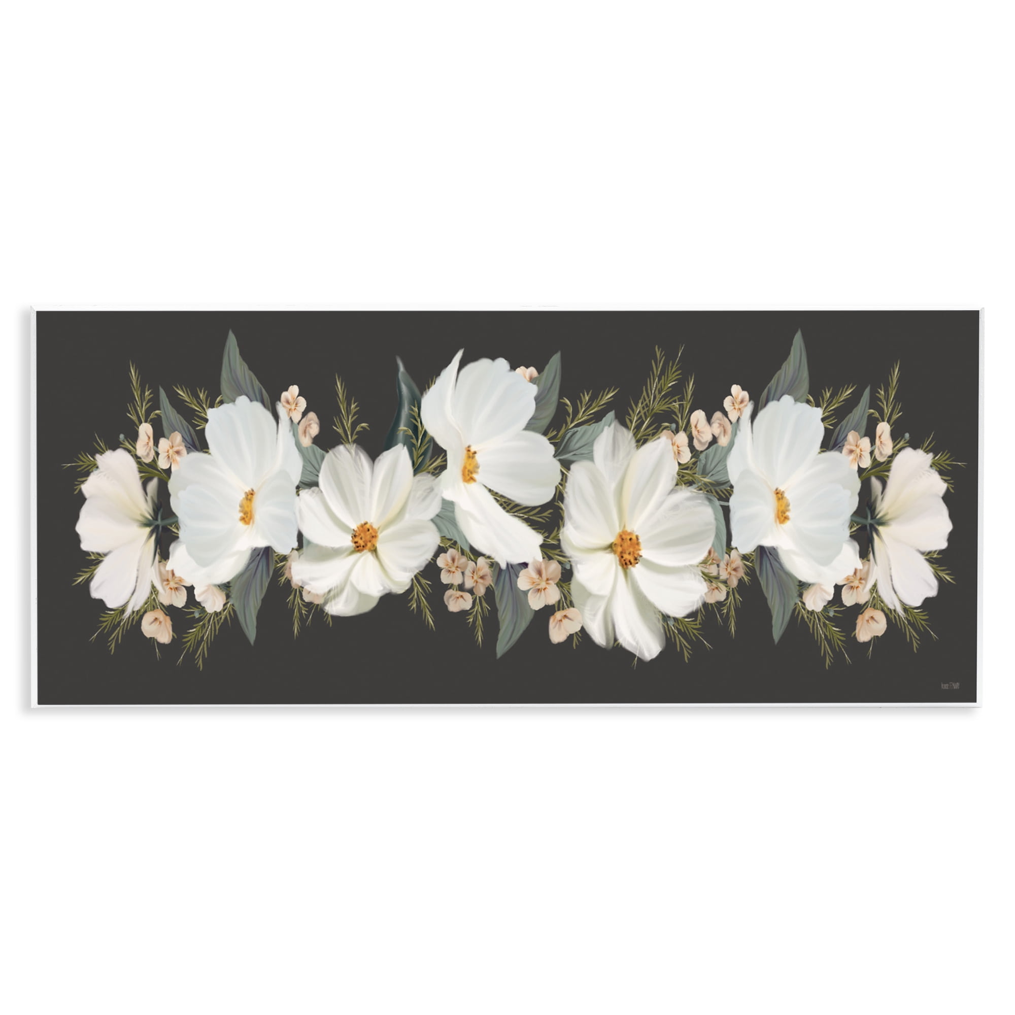 Stupell Industries Line Of Lace Cosmos Wall Plaque Art, design by House Fenway