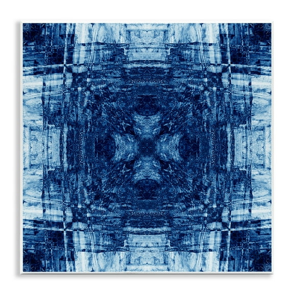 Stupell Industries Linear Geometric Pattern Abstract Painting Unframed Art Print Wall Art, 12 x 12