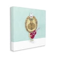 thumbnail image 1 of Stupell Industries Lion With Cowboy Hat Playing Red Guitar, 24 x 24, Designed by Carla Daly, 1 of 5