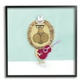 thumbnail image 1 of Stupell Industries Lion With Cowboy Hat Playing Red Guitar, 24 x 24, Designed by Carla Daly, 1 of 6
