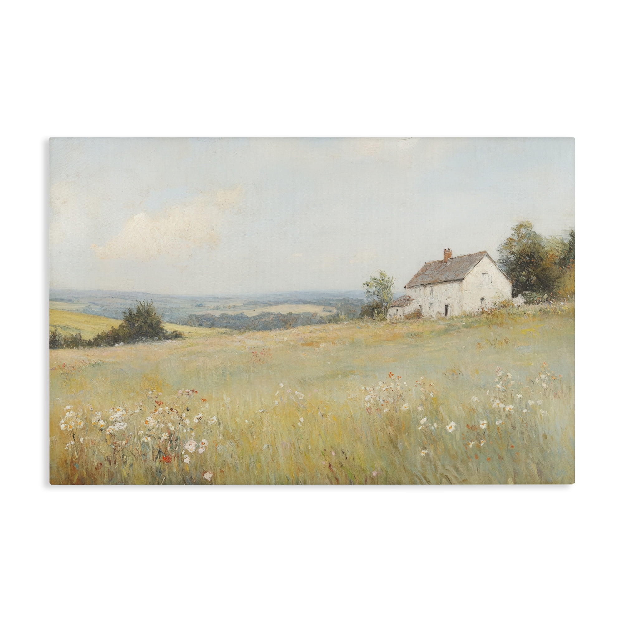 Stupell Industries Little House In The Prairie Canvas Wall Art, design by Petal Prints Design