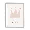 thumbnail image 1 of Stupell Industries Little Princess Crown Inspirational Painting Black Framed Art Print Wall Art, 11 x 14, 1 of 9
