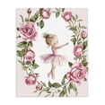 thumbnail image 1 of Stupell Industries Cottage Little Rose Dance Ballerina Canvas Art, 16 x 20, by Christine Simpson Art, 1 of 8