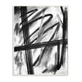 thumbnail image 1 of Stupell Industries Lively Abstract Linework Black and White Design Design by Onrei, 1 of 5