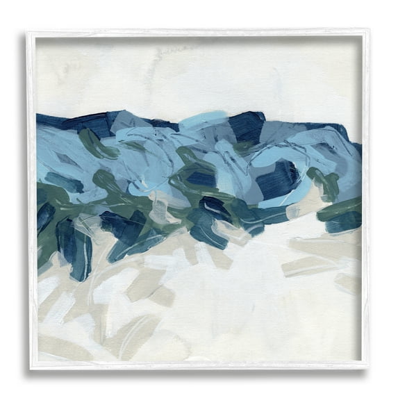 Stupell Industries Lively Coastal Tide Abstraction Chaotic Wave Shapes, 24 x 24, Design by June Erica Vess