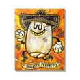 thumbnail image 1 of Stupell Industries Lively Pop Style Burrito Contemporary Sombrero Hat Canvas Wall Art, 24 x 30, Design by Jorge R. Gutierrez, 1 of 5