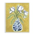thumbnail image 1 of Stupell Industries Lively Tulips in Vase Floral Painting White Framed Art Print Wall Art, 24 x 30, 1 of 8