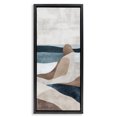 thumbnail image 1 of Stupell Industries Living Current Earthy Shapes Black Framed Floater Canvas Wall Art design by Irena Orlov, 31 x 15, 1 of 9