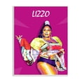 thumbnail image 1 of Stupell Industries Lizzo Modern Portrait Abstract Geometric Pattern Pop Pink, 10 x 15, Design by Birch&Ink, 1 of 5