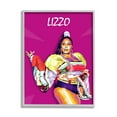 thumbnail image 1 of Stupell Industries Lizzo Modern Portrait Abstract Geometric Pattern Pop Pink, 11 x 14, Design by Birch&Ink, 1 of 7
