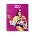 thumbnail image 1 of Stupell Industries Lizzo Modern Portrait Abstract Geometric Pattern Pop Pink, 30 x 40, Design by Birch&Ink, 1 of 7