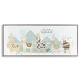 thumbnail image 1 of Stupell Industries Llama Squad Whimsical Patterns Animals & Insects Painting Gray Framed Art Print Wall Art, 24 x 10, 1 of 9