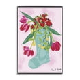 thumbnail image 1 of Stupell Industries Eclectic Local Flora in Rainboot Black Framed Giclee Art, 20 x 30, by Hannah Byatt, 1 of 7