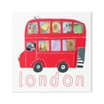 thumbnail image 1 of Stupell Industries London Bus of Animals Animals & Insects Painting Gallery Wrapped Canvas Print Wall Art, 24 x 24, 1 of 8