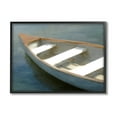 thumbnail image 1 of Stupell Industries Lone Canoe Boat Floating Deep Lake Painting Black Framed Art Print Wall Art, Design by Kim Allen, 1 of 7
