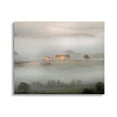 thumbnail image 1 of Stupell Industries Lone Misty Cottage Rural Fields Thick Fog Photograph Gallery Wrapped Canvas Print Wall Art, Design by James Dobson, 1 of 7