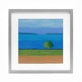 thumbnail image 1 of Stupell Industries Coastal Lone Tree at Spring Cove Gray Framed Print Under Glass, 13 x 13, by Lynn Ericson Fine Art, 1 of 8