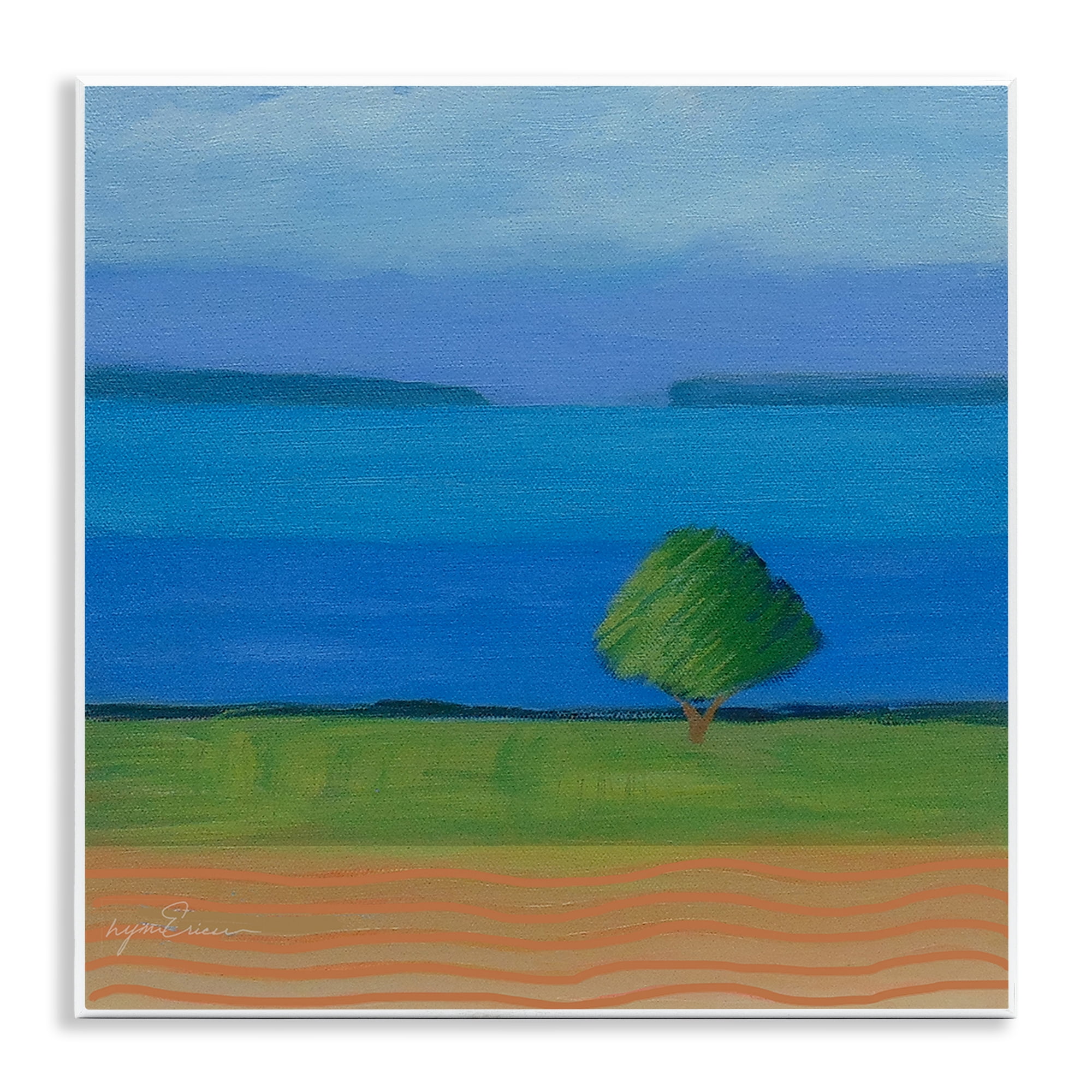 Stupell Industries Lone Tree at Spring Cove Wall Plaque Art, design by Lynn Ericson Fine Art