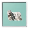 thumbnail image 1 of Stupell Industries Long Haired Dog in Crown Animals & Insects Painting White Framed Art Print Wall Art, 12 x 12, 1 of 9