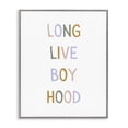 thumbnail image 1 of Stupell Industries Modern Long Live Boy Hood Gray Framed Giclee Art, 16 x 20, by Katie Griggs, 1 of 8