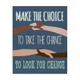 thumbnail image 1 of Stupell Industries Modern Look For Change Diverse Hand Holding Canvas Art, 36 x 48, by Jen Bucheli, 1 of 7