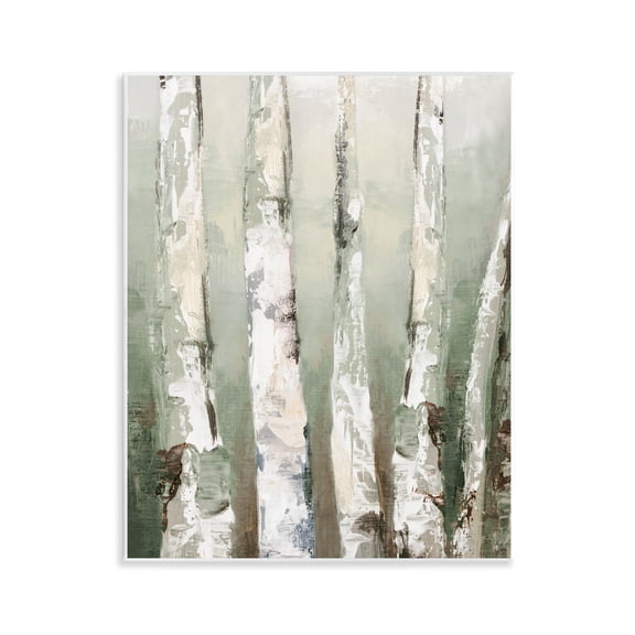 Stupell Industries Looming Birch Forest Wall Plaque Art design by Luna Mavis, 14 x 11