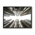 thumbnail image 1 of Stupell Industries Looming City Buildings Looking Up Urban Architecture Photograph Black Framed Art Print Wall Art, Design by Kim Allen, 1 of 5