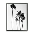 thumbnail image 1 of Stupell Industries Looming Palm Trees Clear Summer Sky Photography Photograph Black Framed Art Print Wall Art, Design by Amelia Myers, 1 of 5