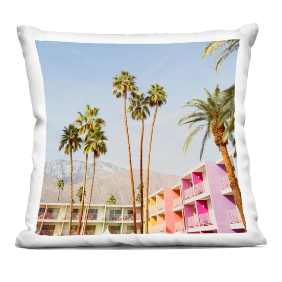 Stupell Industries Looming Palms over Resort Decorative Printed Throw Pillow, design by LISH Creative