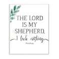 thumbnail image 1 of Stupell Industries Lord Is My Shepherd Faith Phrase Plant Greenery Design by Onrei, 1 of 6