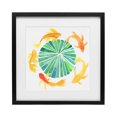 thumbnail image 1 of Stupell Industries Bohemian Lotus Garden Orbital Fish Black Framed Print Under Glass, 13 x 13, by Hillary Holt, 1 of 8