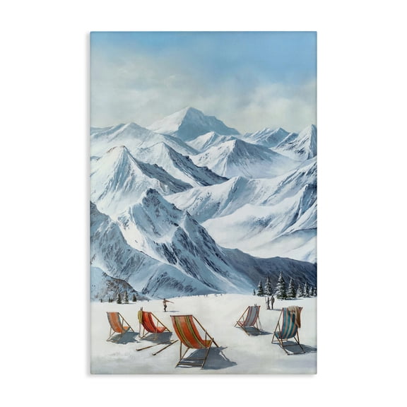 Stupell Industries Lounging At The Lifts Canvas Wall Art design by Max Maxx, 36 x 24