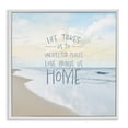 thumbnail image 1 of Stupell Industries Shabby Chic Love Brings Us Home Inspiration White Framed Giclee Art, 24 x 24, by Natalie Carpentieri, 1 of 8