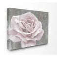 thumbnail image 1 of Stupell Industries Love Flower Pink Gray Texture Painting Canvas Wall Art by Ziwei Li, 1 of 6