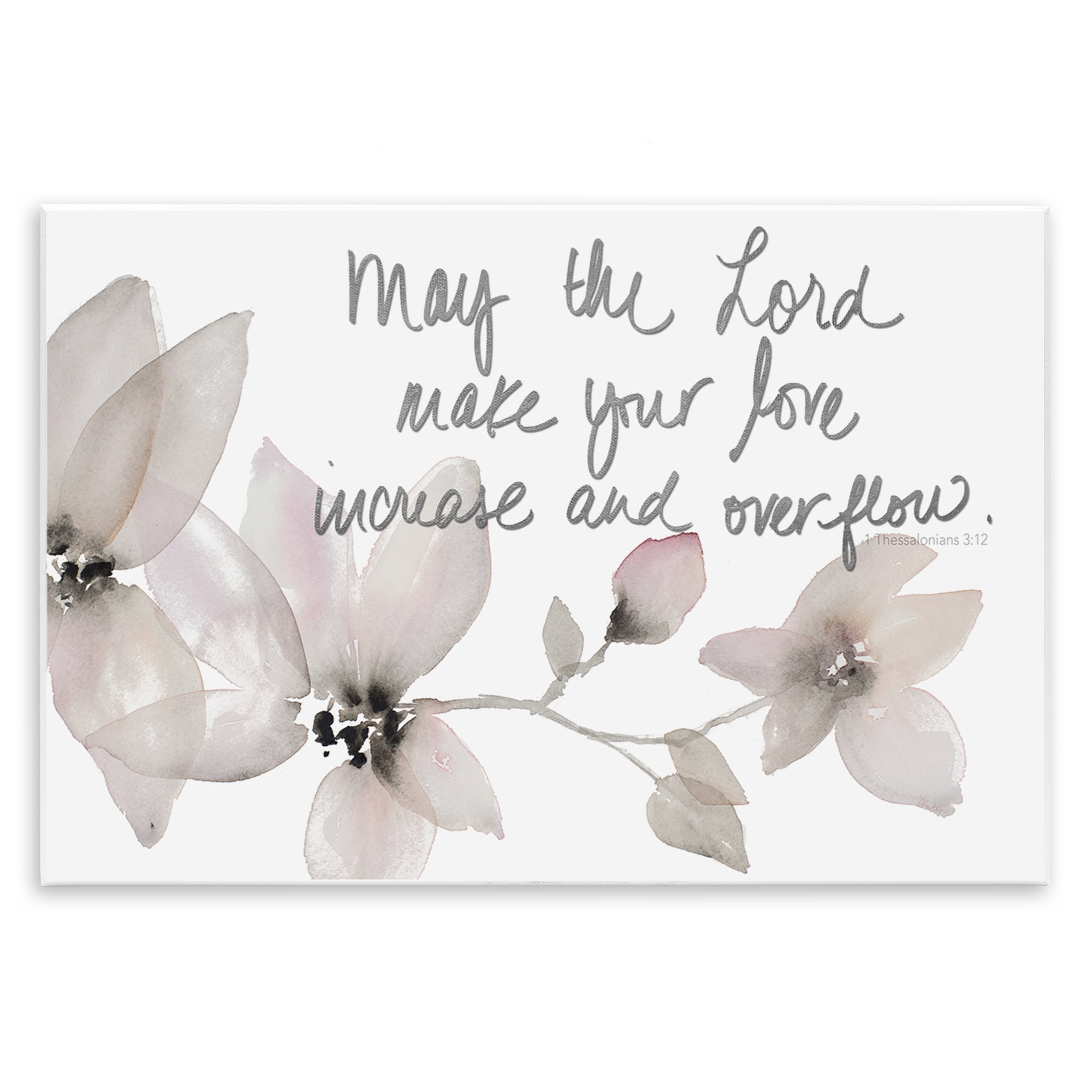 Stupell Industries Love Increase & Overflow Wall Plaque Art, design by Lanie Loreth