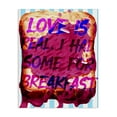 thumbnail image 1 of Stupell Industries Eclectic Love Is Real Breakfast Canvas Art, 16 x 20, by Lil' Rue, 1 of 8