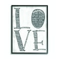 thumbnail image 1 of Stupell Industries Love Kids Family Home Paint Texture Neutral Gray Word Design Framed Wall Art by Daphne Polselli, 1 of 8