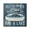 thumbnail image 1 of Stupell Industries Love & Lake Phrase Transportation Painting Gallery Wrapped Canvas Print Wall Art, 36 x 36, 1 of 7