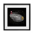 thumbnail image 1 of Stupell Industries Eclectic Love Long Distance Black Framed Print Under Glass, 13 x 13, by Tobe Fonseca, 1 of 8